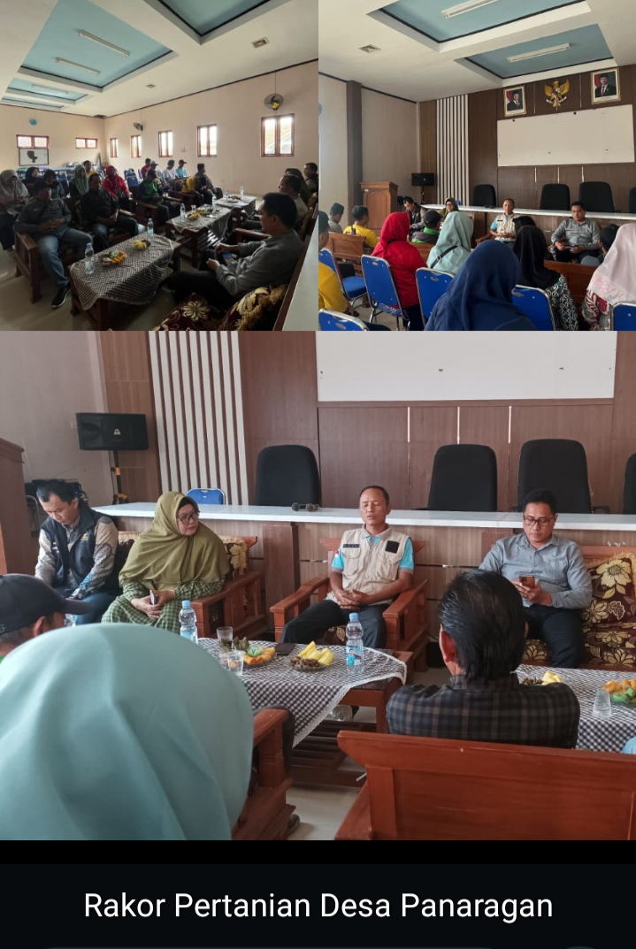 RAKOR PERTANIAN DESA PANARAGAN